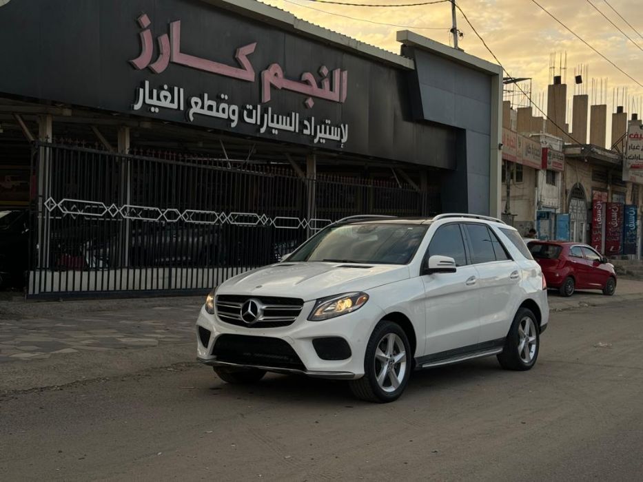 مرسديس جي ال اللون الأبيض ٢٠١٨