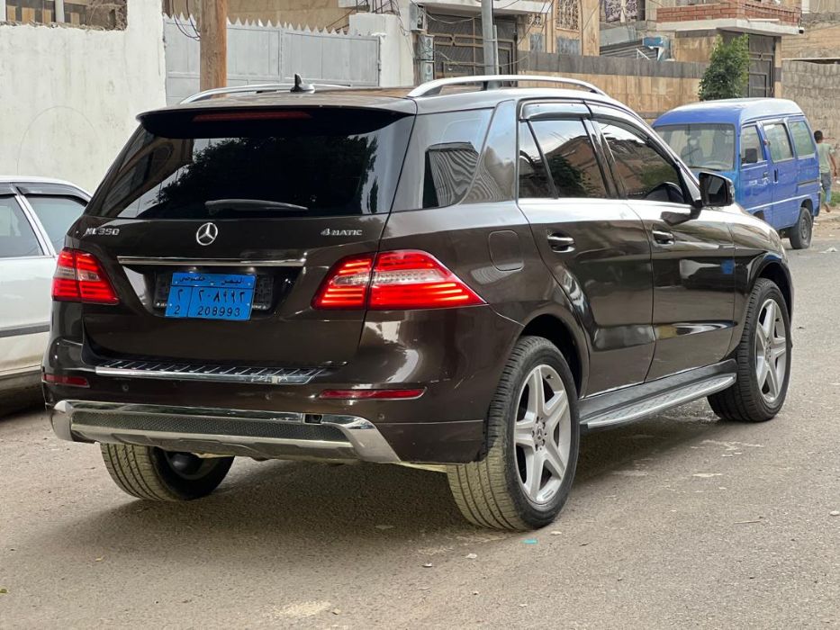 مرسديس(ML350) 2013بانورما رقم واحد ماشي86الف فقط