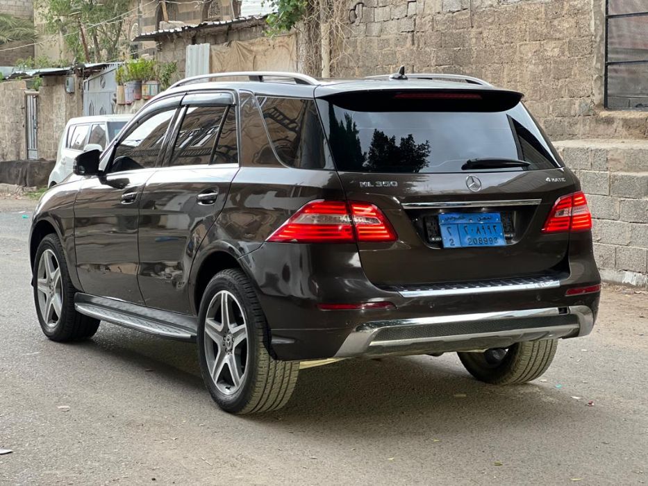 مرسديس(ML350) 2013بانورما رقم واحد ماشي86الف فقط